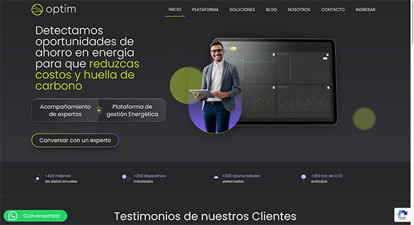 Screenshot de Optim